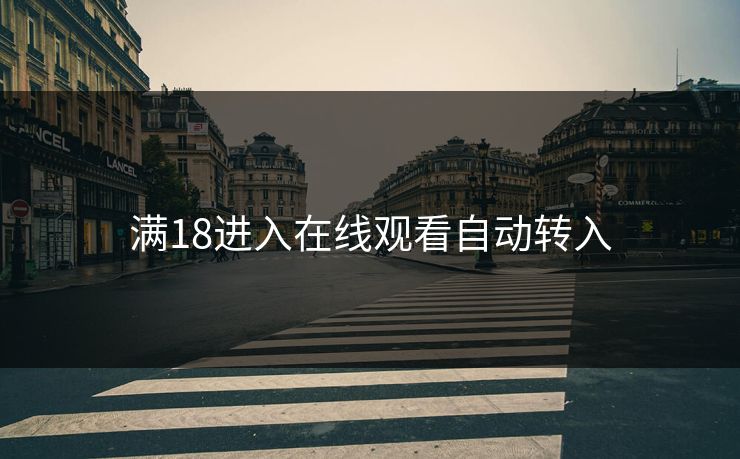 满18进入在线观看自动转入